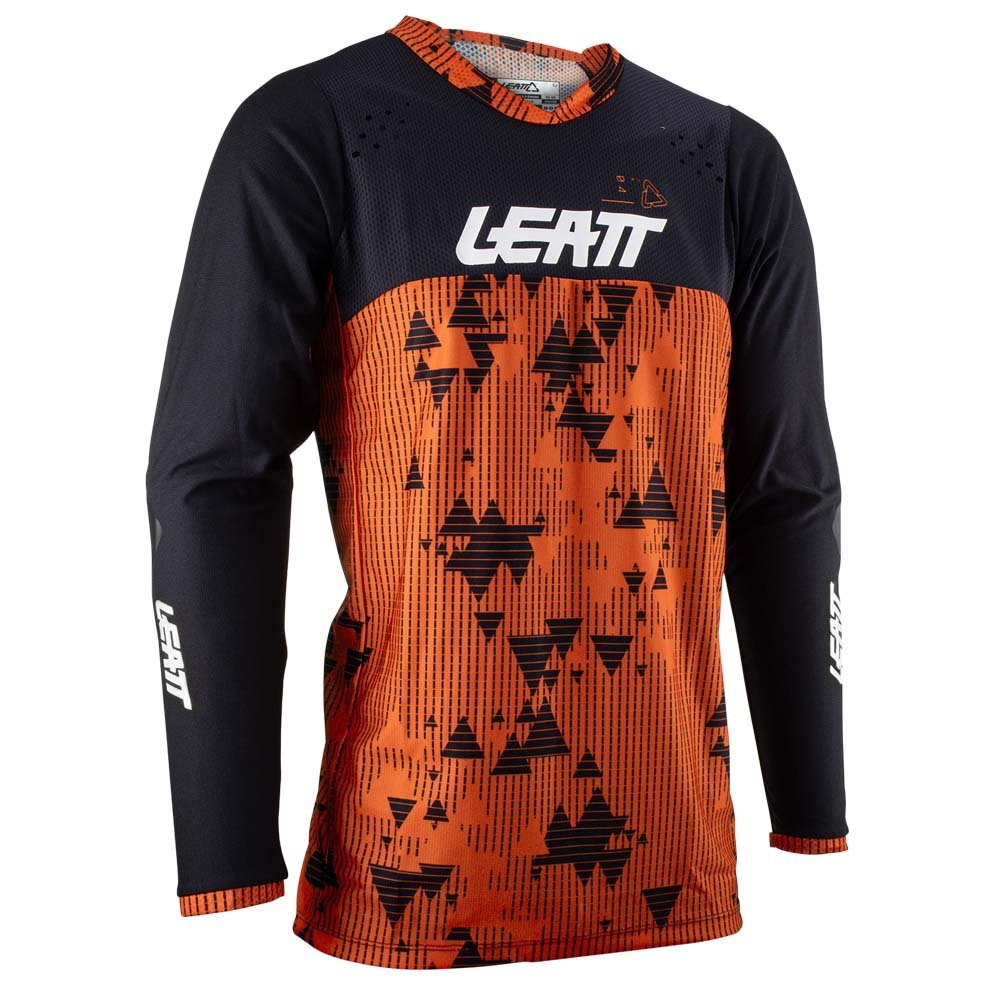 LEATT SHIRT MOTO 4.5 ENDURO ORANGE MEDIUM - ACE Race Shop
