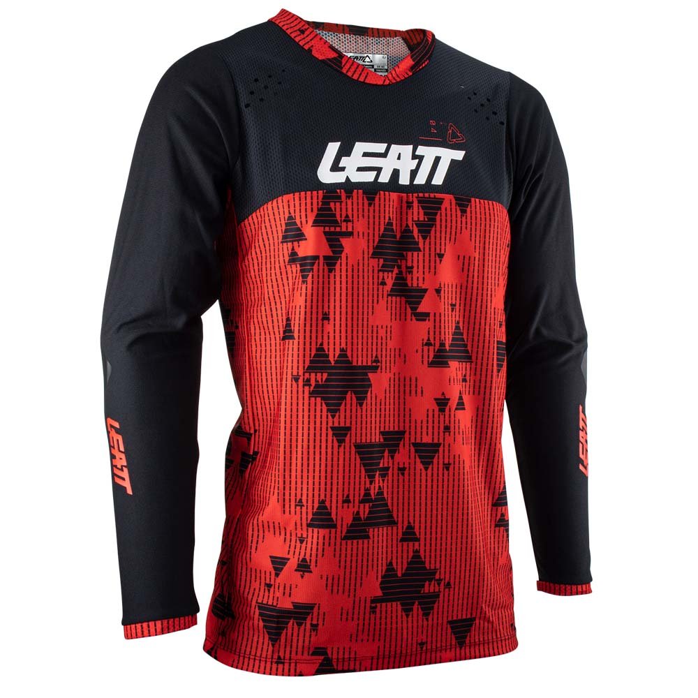 LEATT SHIRT MOTO 4.5 ENDURO RED SMALL - ACE Race Shop