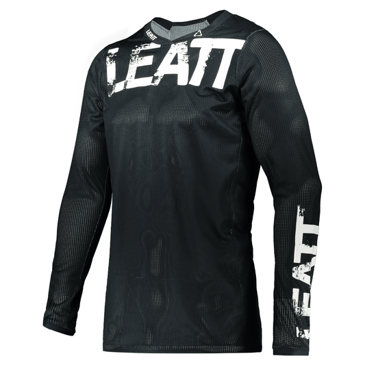 LEATT SHIRT MOTO 4.5 X - FLOW BLACK - ACE Race Shop