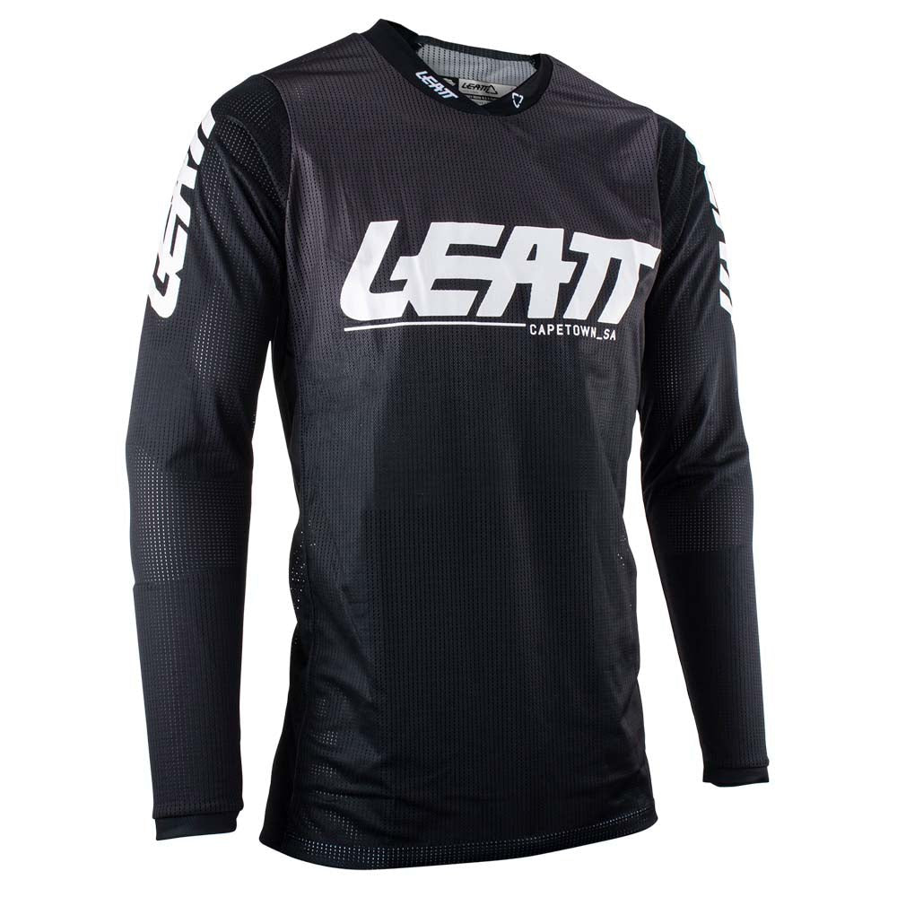 LEATT SHIRT MOTO 4.5 X - FLOW BLACK - ACE Race Shop