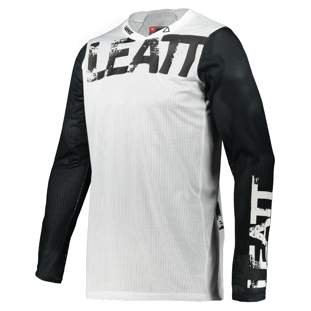 LEATT SHIRT MOTO 4.5 X - FLOW WHITE - ACE Race Shop