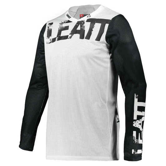 LEATT SHIRT MOTO 4.5 X - FLOW WHITE - ACE Race Shop