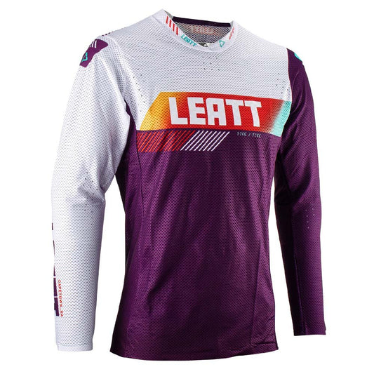 LEATT SHIRT MOTO 5.5 ULTRAWELD INDIGO SMALL - ACE Race Shop