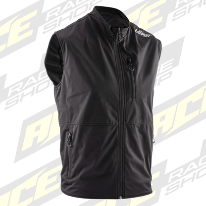 LEATT WATERPROOF & BREATHABLE RACE VEST BLACK - ACE Race Shop