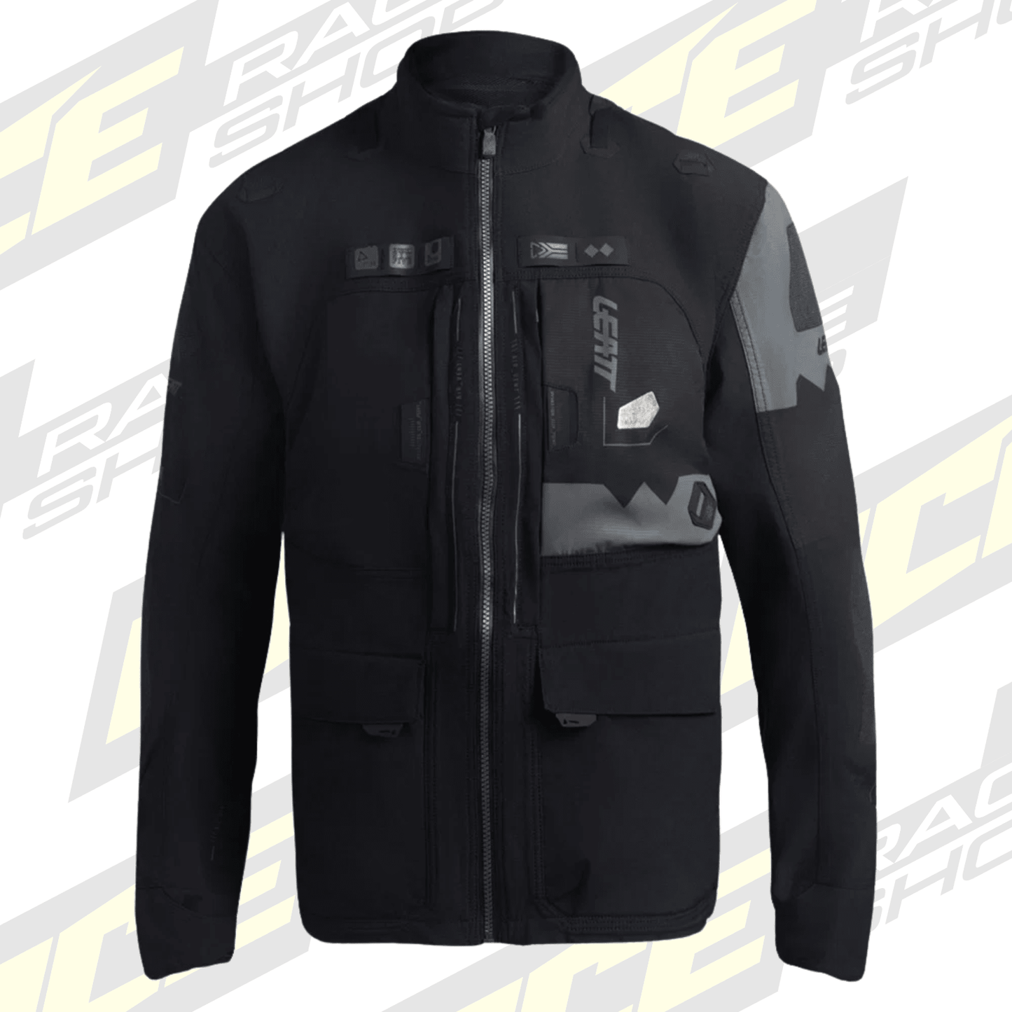 LEATT WATERPROOF ENDURO JACKET MOTO 6.5 HYDRADRI - BLACK - ACE Race Shop