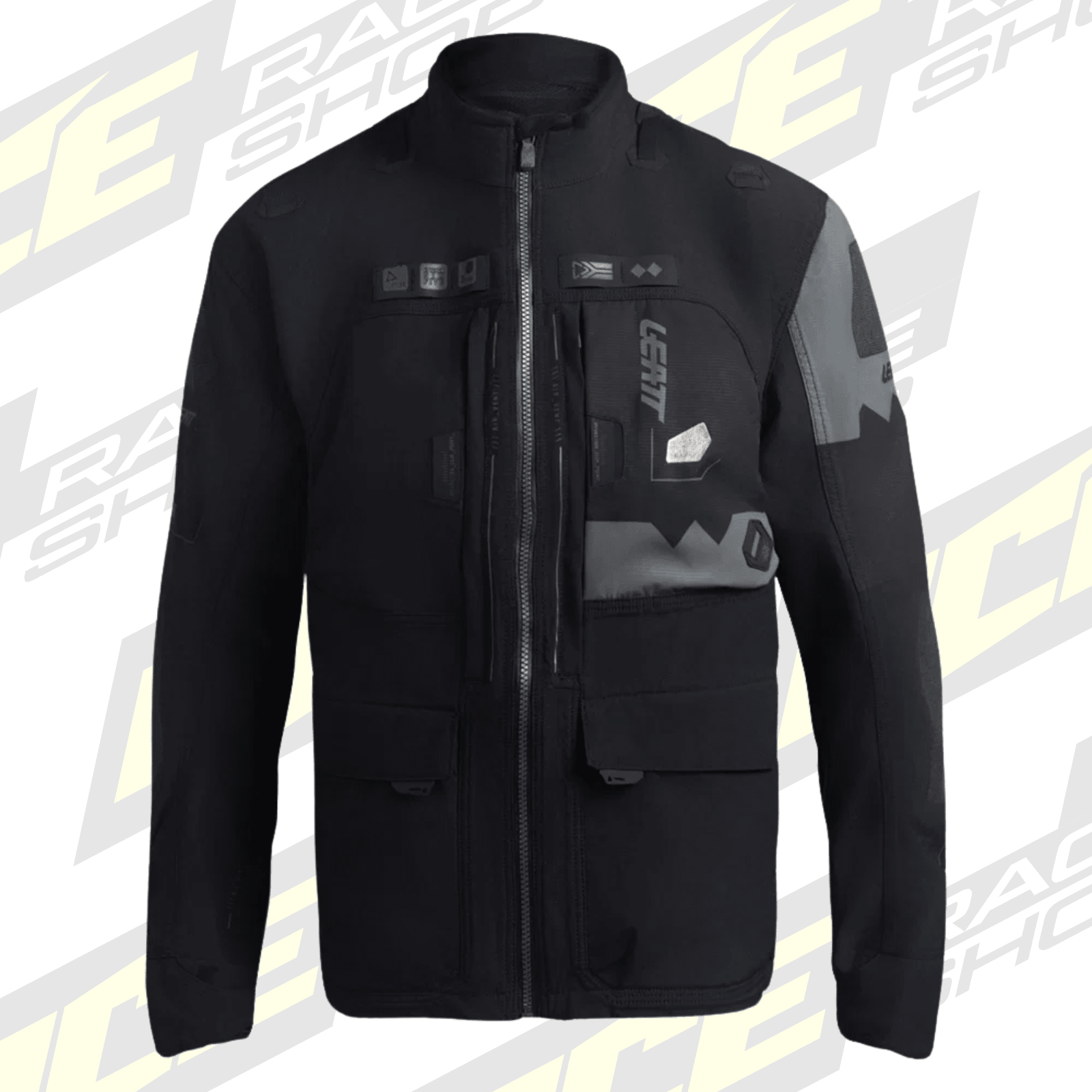 LEATT WATERPROOF ENDURO JACKET MOTO 6.5 HYDRADRI - BLACK - ACE Race Shop