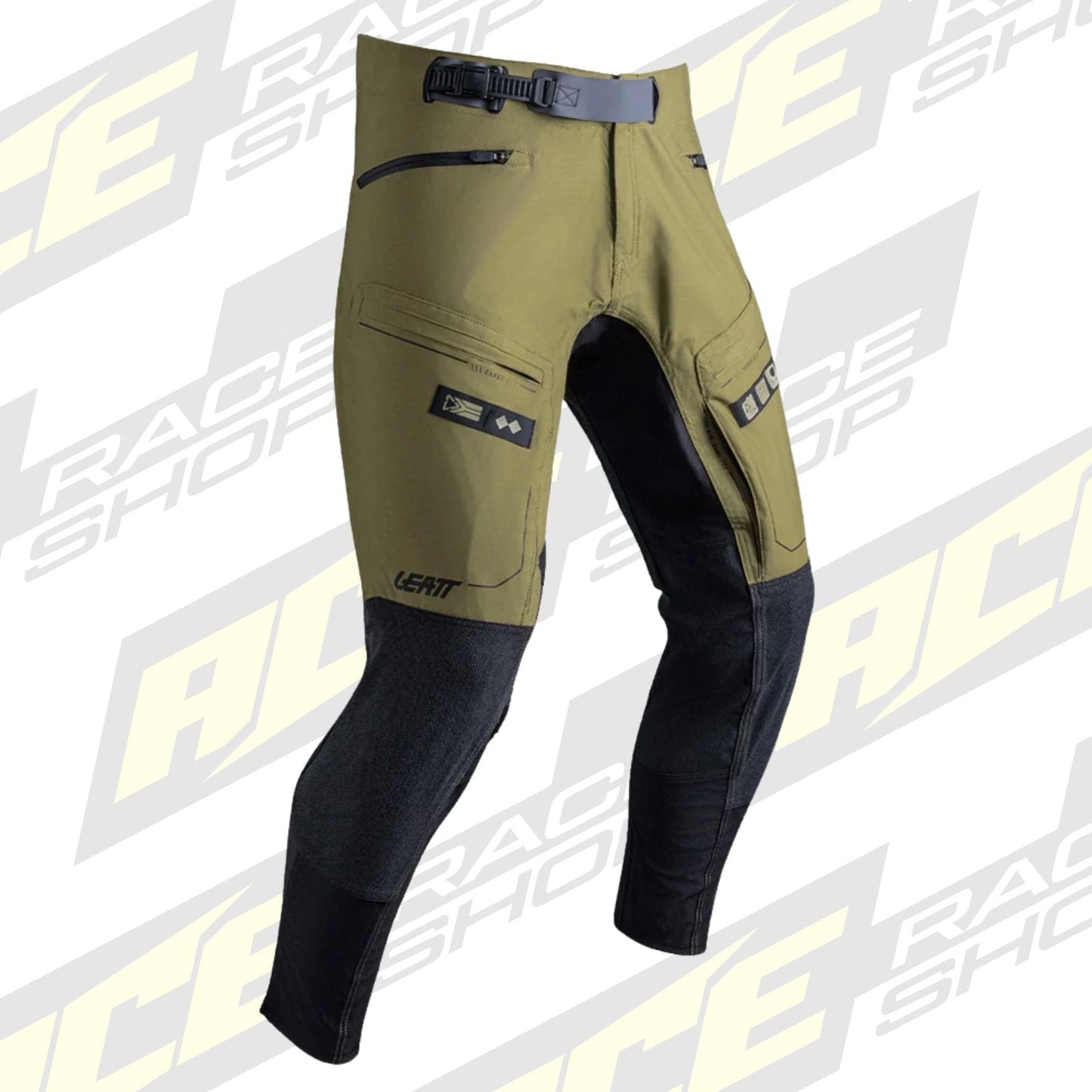 LEATT WATERPROOF ENDURO PANT TROUSERS MOTO 6.5 HYDRADRI - KHAKI BROWN - ACE Race Shop