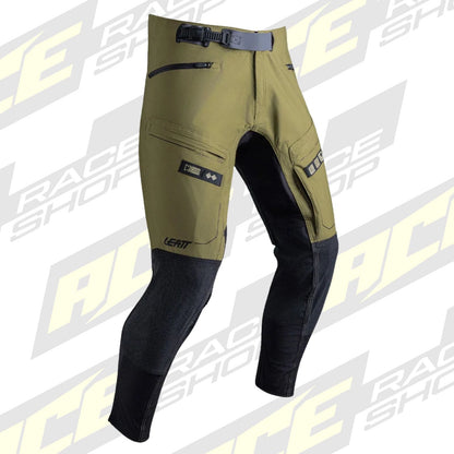 LEATT WATERPROOF ENDURO PANT TROUSERS MOTO 6.5 HYDRADRI - KHAKI BROWN - ACE Race Shop