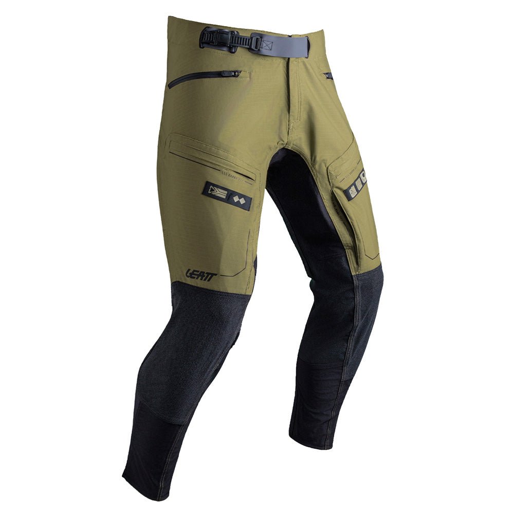LEATT WATERPROOF ENDURO PANT TROUSERS MOTO 6.5 HYDRADRI - KHAKI BROWN - ACE Race Shop