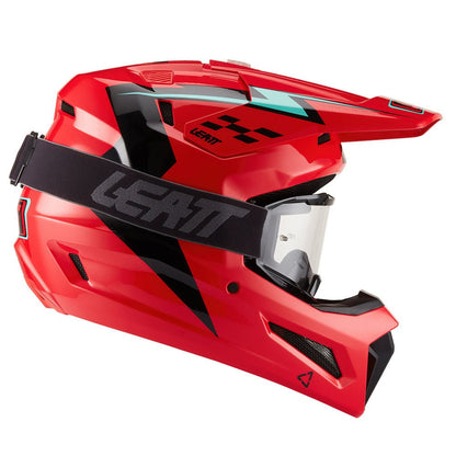 LEATT YOUTH KIDS MOTOCROSS ENDURO MX OFFROAD HELMET MOTO 3.5 - RED JUNIOR - ACE Race Shop