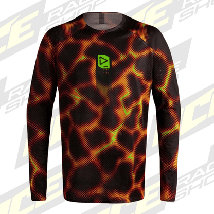 LEATT YOUTH KIDS MOTOCROSS ENDURO SHIRT & PANT KIT COMBO - ORANGE - ACE Race Shop