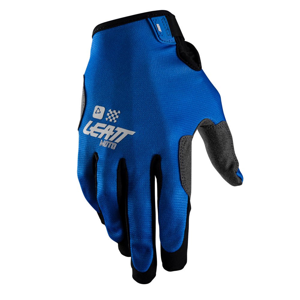 LEATT YOUTH MOTOCROSS ENDURO MTB GLOVE MOTO 1.5 - BLUE - ACE Race Shop