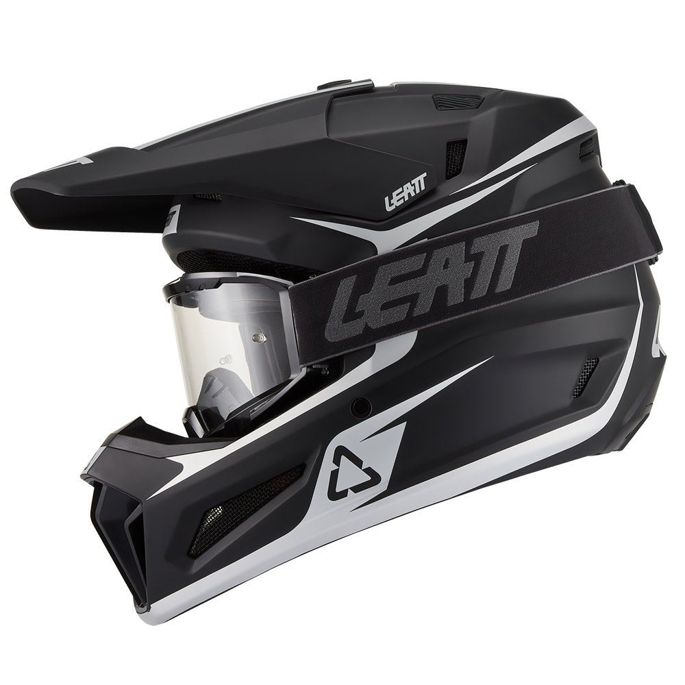 LEATT YOUTH MOTOCROSS ENDURO MX HELMET MOTO 3.5 KIDS - BLACK JUNIOR - ACE Race Shop