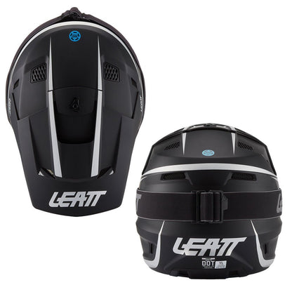 LEATT YOUTH MOTOCROSS ENDURO MX HELMET MOTO 3.5 KIDS - BLACK JUNIOR - ACE Race Shop