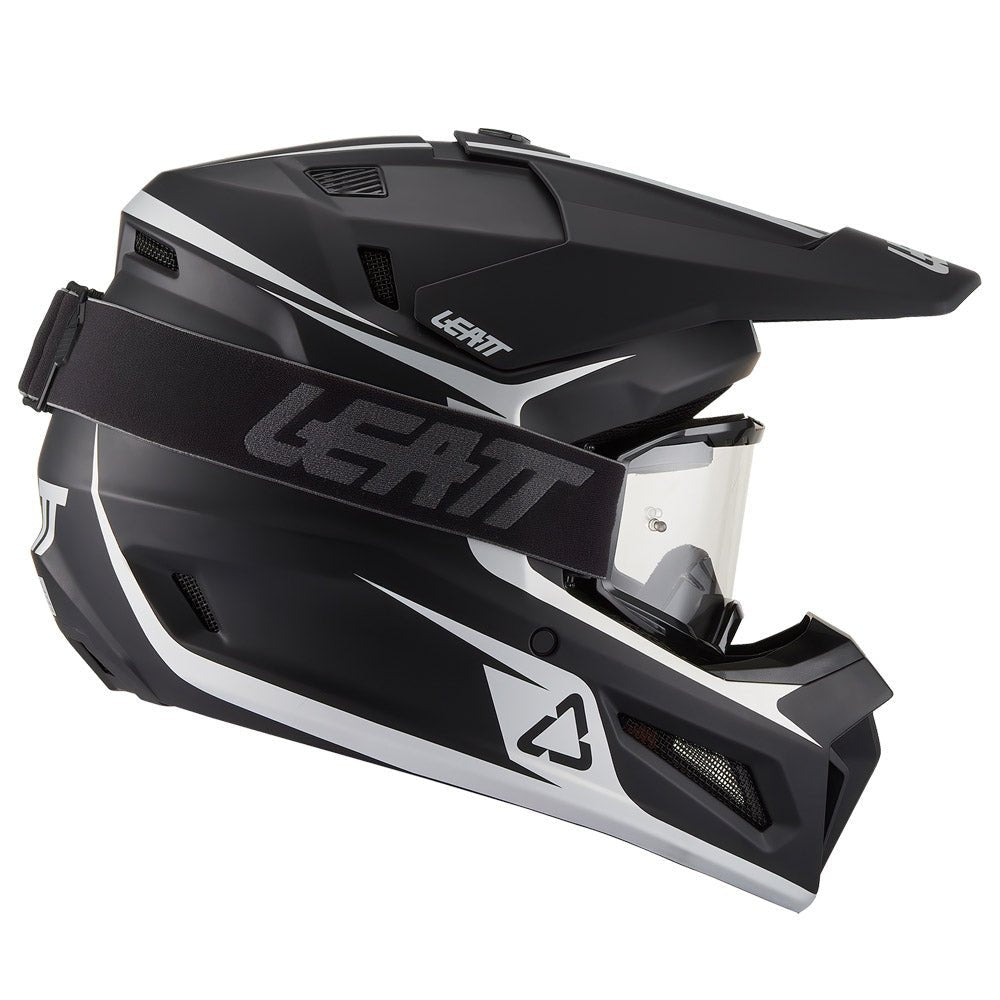 LEATT YOUTH MOTOCROSS ENDURO MX HELMET MOTO 3.5 KIDS - BLACK JUNIOR - ACE Race Shop