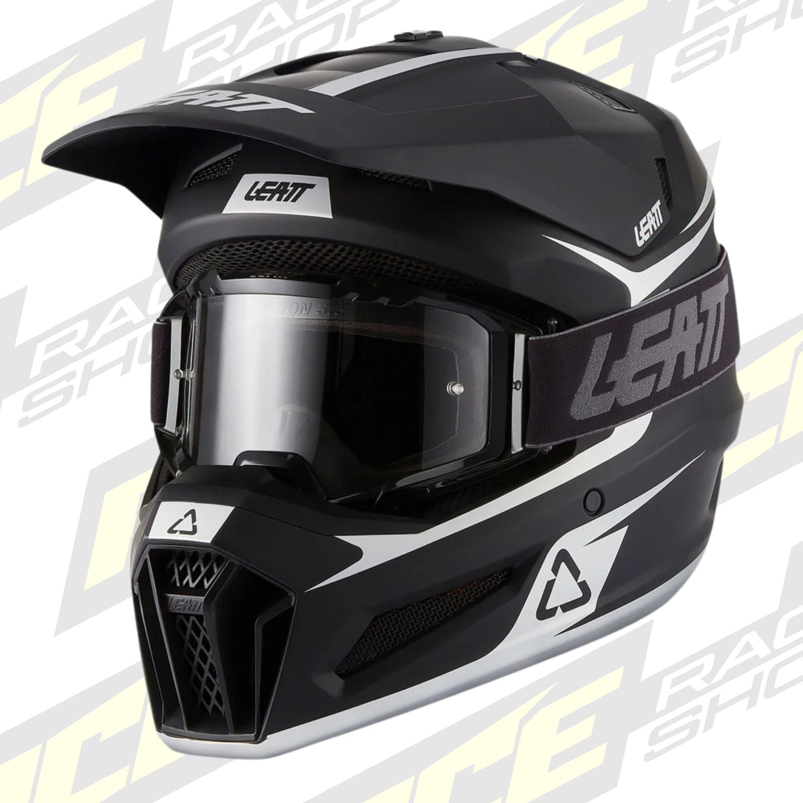 LEATT YOUTH MOTOCROSS ENDURO MX HELMET MOTO 3.5 KIDS - BLACK JUNIOR - ACE Race Shop