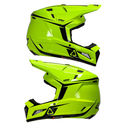 LEATT YOUTH MOTOCROSS ENDURO MX HELMET MOTO 3.5 KIDS - NEON YELLOW JUNIOR - ACE Race Shop