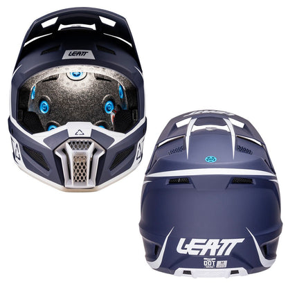 LEATT YOUTH MOTOCROSS ENDURO MX KIDS HELMET MOTO 3.5 - BLUE JUNIOR - ACE Race Shop