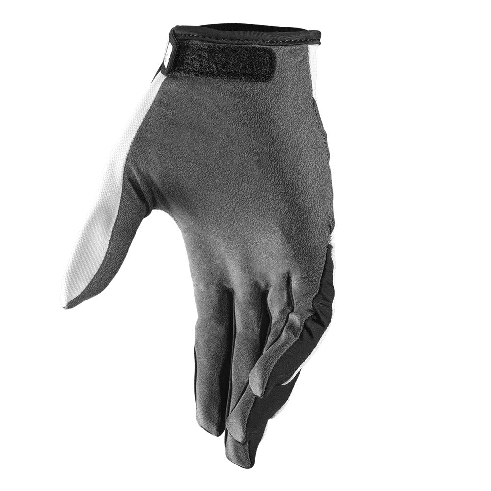 LEATT YOUTH MOTOCROSS ENDURO MX MTB BMX KIDS GLOVE MOTO 1.5 JUNIOR WHITE - ACE Race Shop