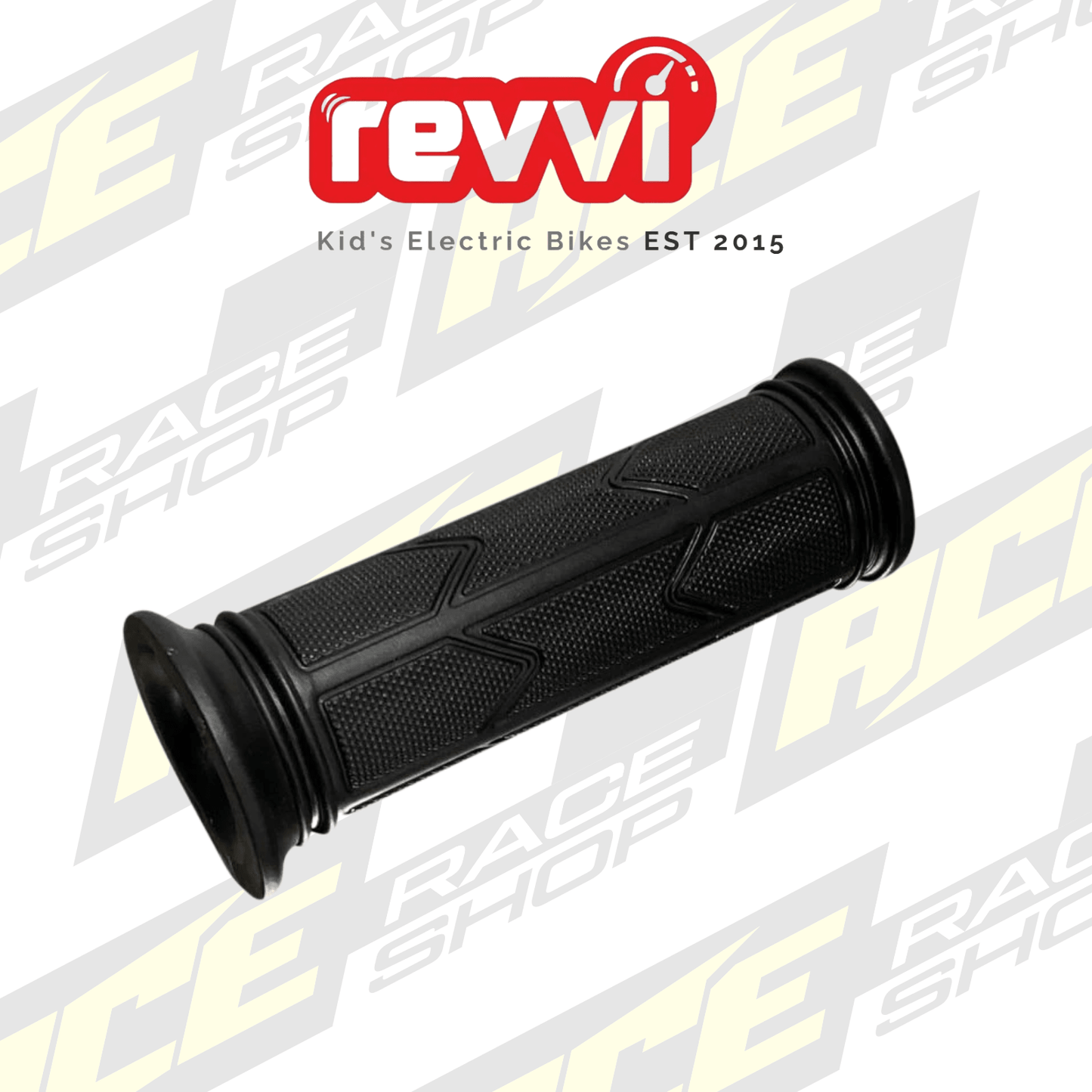 Left Hand Grip To Fit 22mm Bar Size Revvi 12″ + 16″ + 16 Plus Electric Bikes - ACE Race Shop