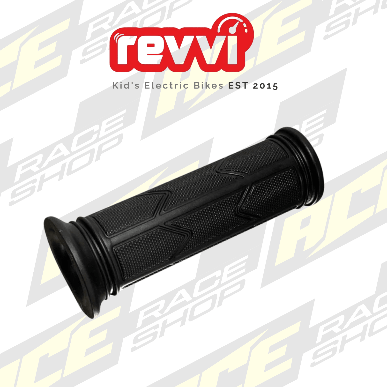 Left Hand Grip To Fit 22mm Bar Size Revvi 12″ + 16″ + 16 Plus Electric Bikes - ACE Race Shop