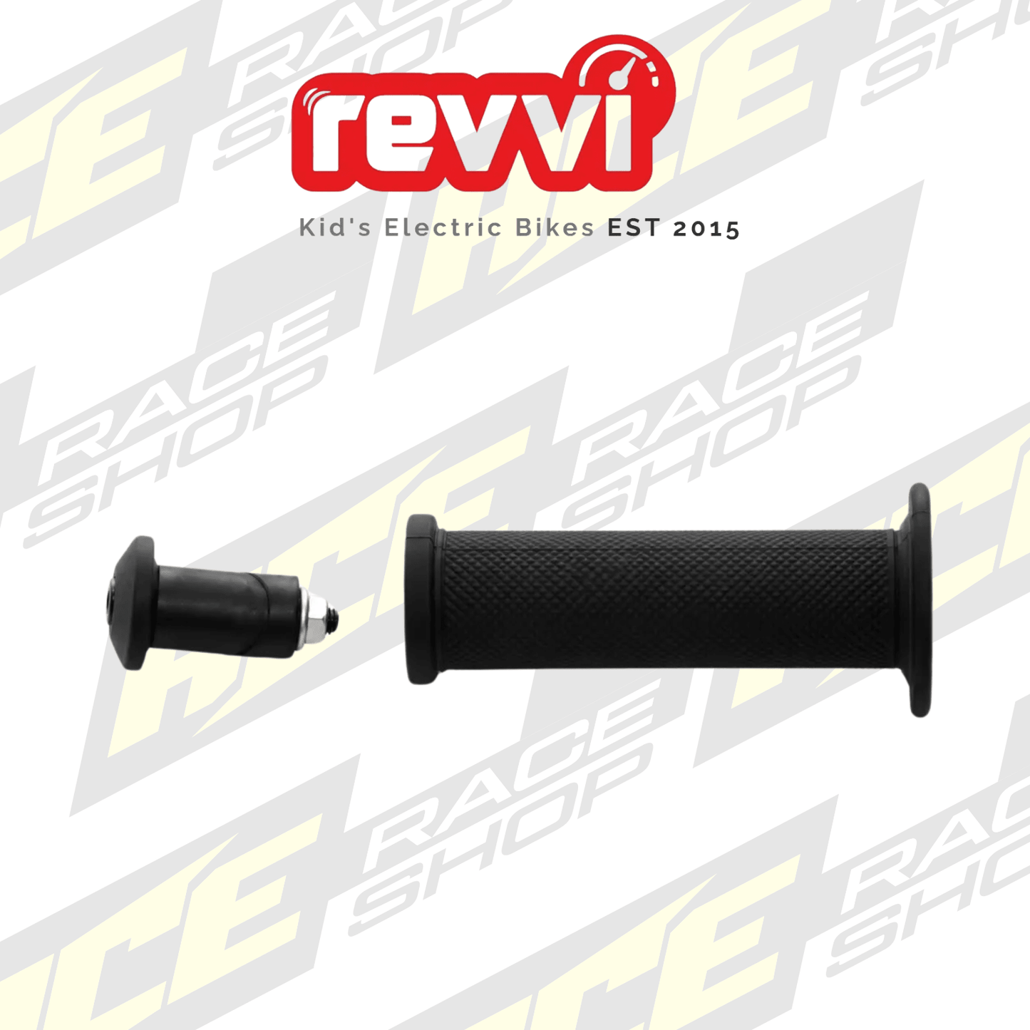 Left Hand Grip To fit Revvi 20″ Plus + 24″ electric bikes - ACE Race Shop