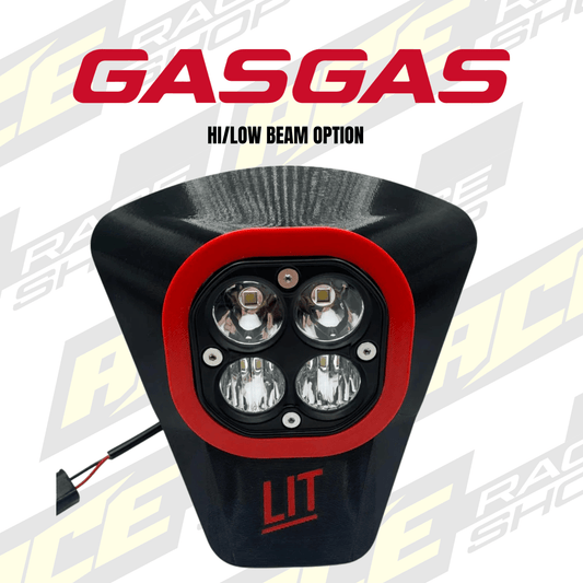 LIT ENDURO HEAD LIGHT GASGAS EC/ECF 2024+ (HI/LOW BEAM) - ACE Race Shop