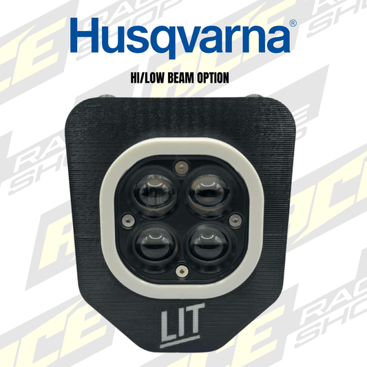 LIT ENDURO HEAD LIGHT HUSQVARNA TC 2T&4T 2024+ (HI/LOW BEAM) - ACE Race Shop