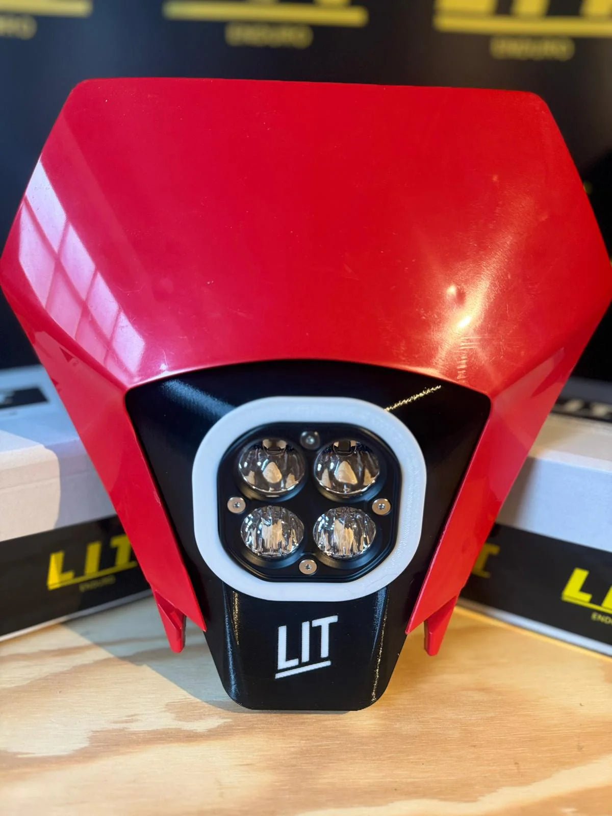 LIT ENDURO HEAD LIGHT LED GASGAS EC ECF 2024 - 2026 - ACE Race Shop