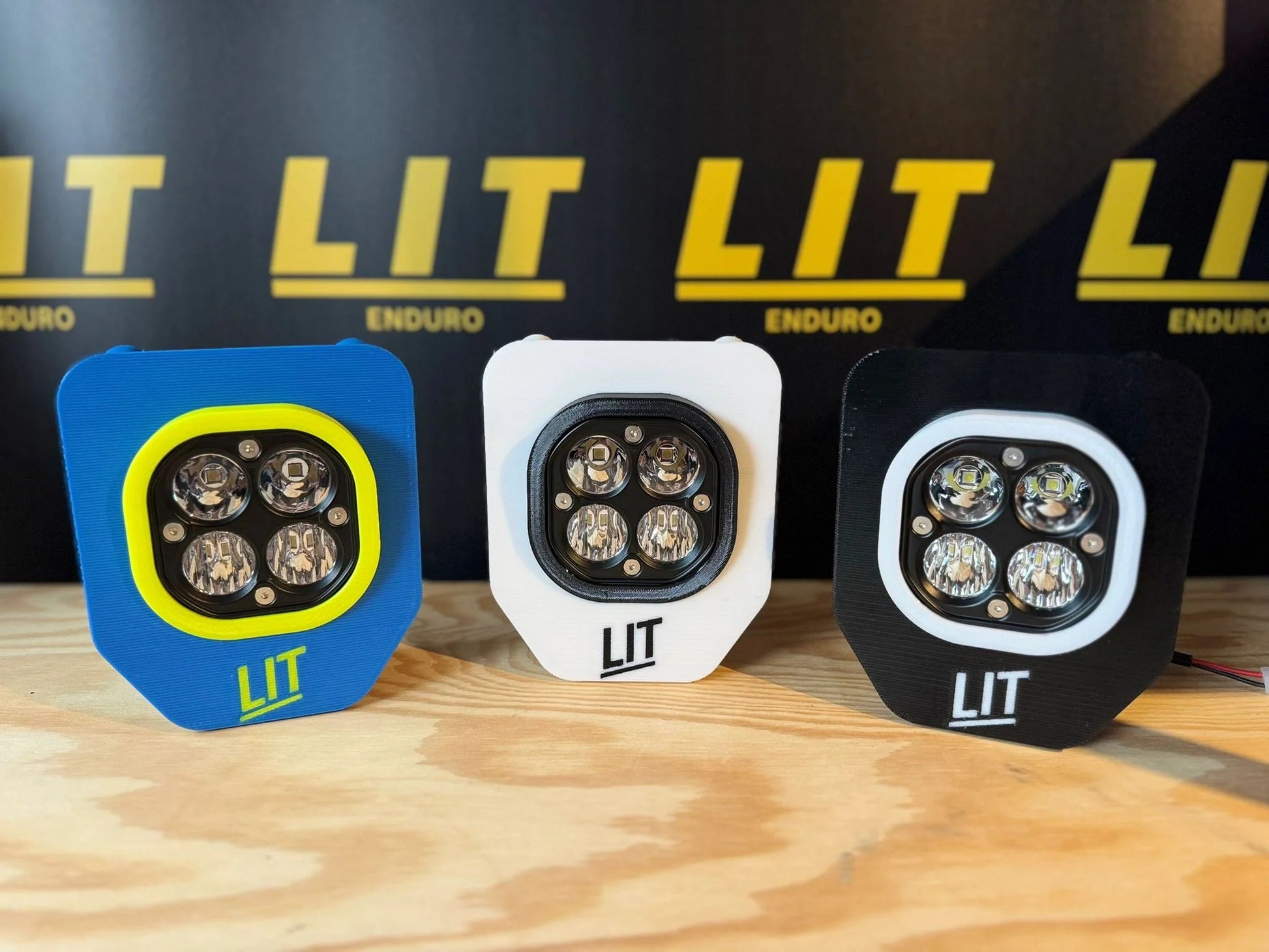 LIT ENDURO HEAD LIGHT LED HUSQVARNA TE FE TBI 2024 - 2026 - ACE Race Shop