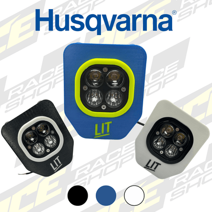 LIT ENDURO HEAD LIGHT LED HUSQVARNA TE FE TPI 2017 - 2023 - ACE Race Shop
