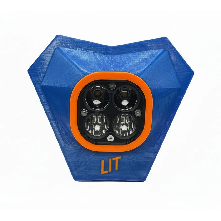 LIT ENDURO HEAD LIGHT LED KTM EXC TBI EXC-F 2024 ONWARDS (2T&4T) - ACE Race Shop