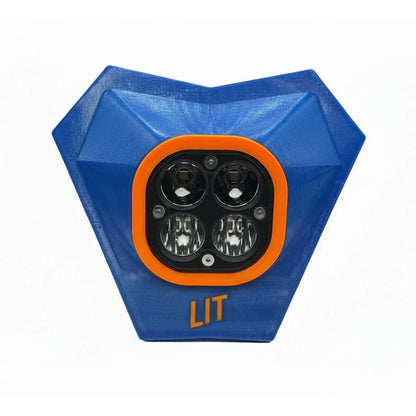 LIT ENDURO HEAD LIGHT LED KTM EXC TBI EXC-F 2024 ONWARDS (2T&4T) - ACE Race Shop