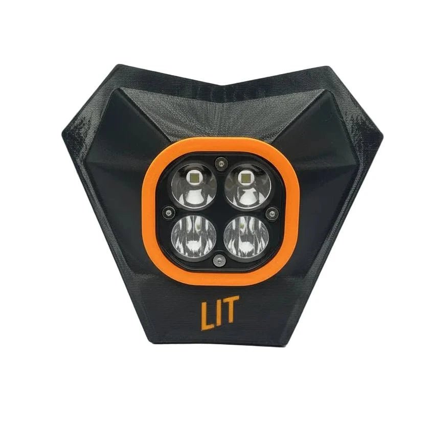LIT ENDURO HEAD LIGHT LED KTM EXC TBI EXC-F 2024 ONWARDS (2T&4T) - ACE Race Shop