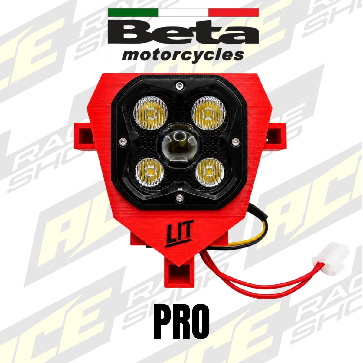 LIT ENDURO PRO LED HEAD LIGHT BETA RR 125-300 2020-2026 (4-STROKE) - ACE Race Shop