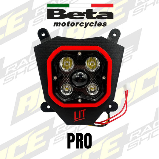 LIT ENDURO PRO LED HEAD LIGHT BETA RR X TRAINER X PRO 125-300 2027 (4-STROKE) - ACE Race Shop
