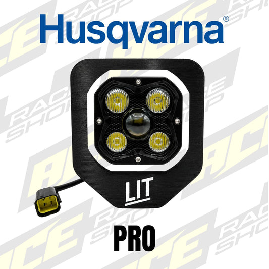 LIT ENDURO PRO LED HEAD LIGHT HUSQVARNA TE FE TBI HEADLIGHT 2024 - 2026 - ACE Race Shop