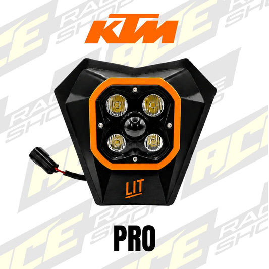 LIT ENDURO PRO LED HEAD LIGHT KTM EXC EXCF TBI HEADLIGHT 2024 - 2026 - ACE Race Shop
