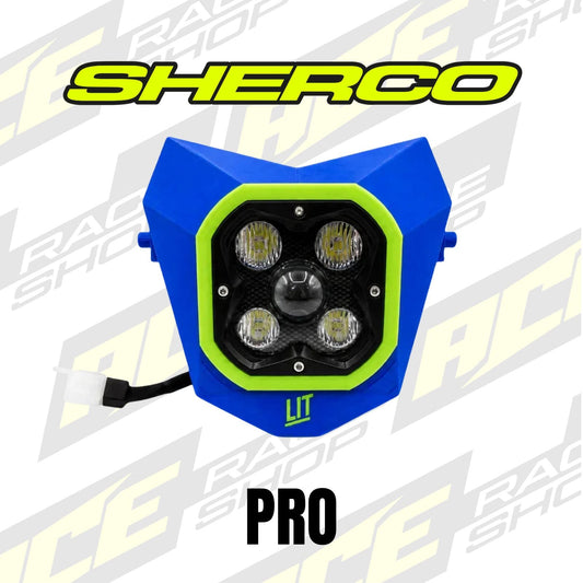 LIT ENDURO PRO LED HEAD LIGHT SHERCO SE SER SEF HEADLIGHT 2024 - 2026 - ACE Race Shop
