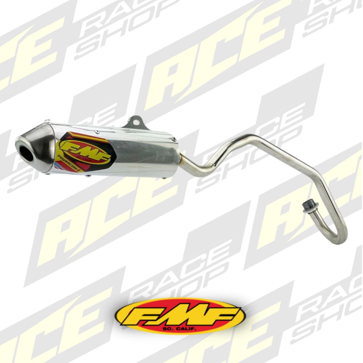 Mini Powercore 4 Exhaust Silencer 02-25 Kawasaki Suzuki 110 KLX DRZ L R - FMF 042002 - ACE Race Shop