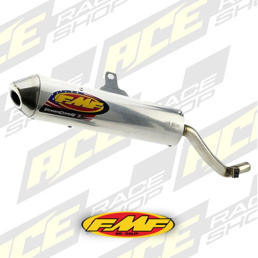 Mini Powercore 4 Exhaust Silencer 03-21 Kawasaki Suzuki 125 KLX DR-Z R L - FMF 043024 - ACE Race Shop