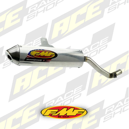 Mini Powercore 4 Exhaust Silencer 03-21 Kawasaki Suzuki 125 KLX DRZ R L - FMF 043095 - ACE Race Shop