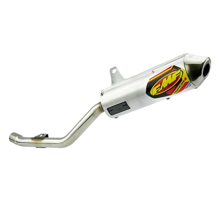 Mini Powercore 4 Exhaust Silencer 08-25 Kawasaki KLX 140 F G L R - FMF 042161 - ACE Race Shop