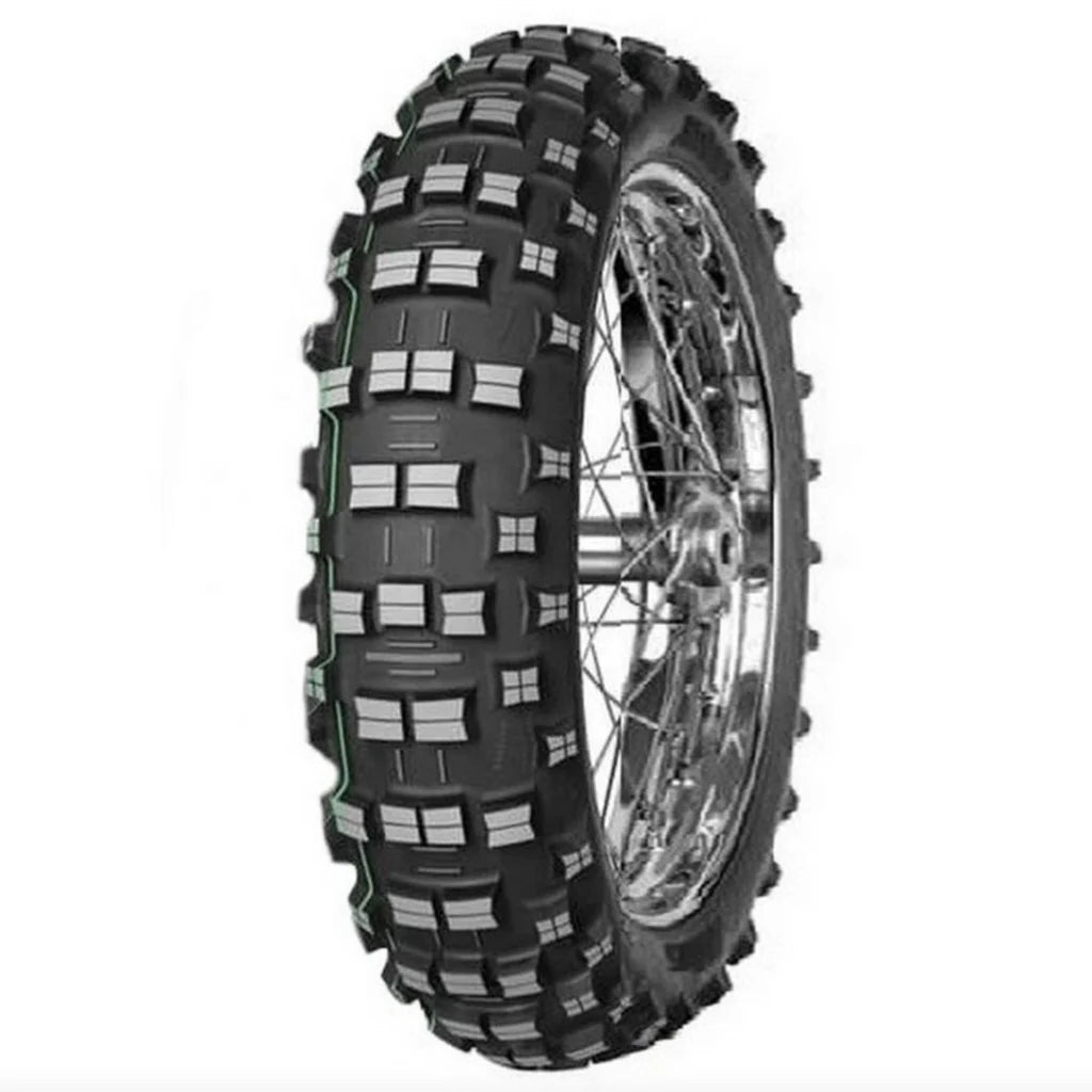 MITAS REAR TERRA FORCE SINGLE GREEN TYRE EF 140/80 - 18 - ACE Race Shop