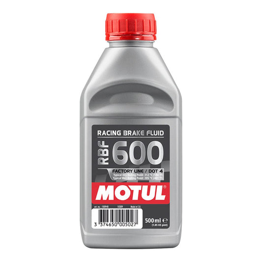 MOTUL DOT 4 RBF 600 FACTORY LINE 500ML - ACE Race Shop