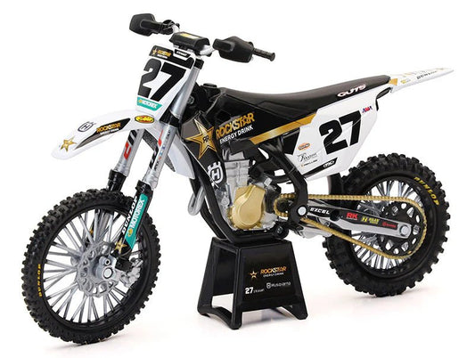 New Ray Toys 1:12 Malcolm Stewart Rockstar Energy Husqvarna FC 450 Toy Model - ACE Race Shop