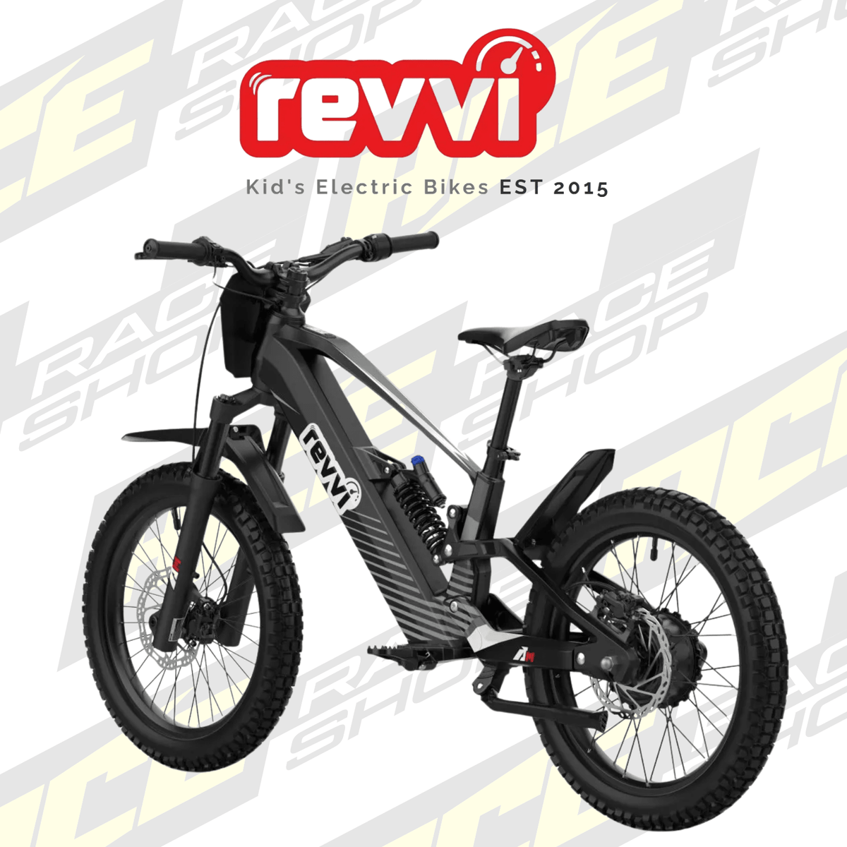 NEW Revvi 20” PLUS Electric Bike Powered Balance Motocross IN STOCK - ACE Race Shop