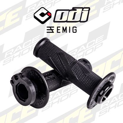 ODI EMIG2 PRO Lock On V2 Grip Blackout - ACE Race Shop