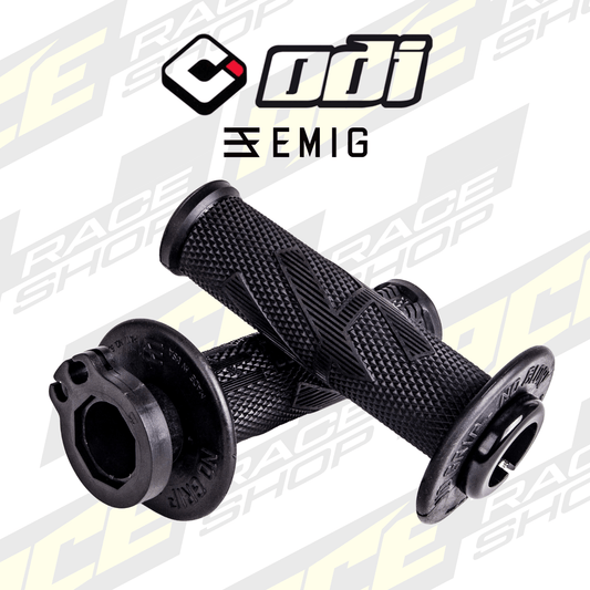 ODI EMIG2 PRO Lock On V2 Grip Blackout - ACE Race Shop