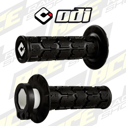 ODI Rogue MX Lock - On Grip Set - Black - ACE Race Shop